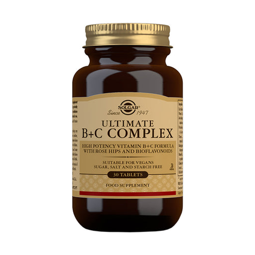 Solgar Ultimate B & C Complex 30 Tablets
