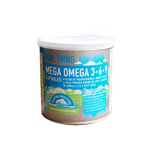 The Real Thing Mega Omega 3+6+9 60 Capsules