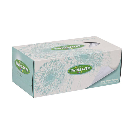 Twinsaver 3-Ply Facial Tissue Spring 120 Tissues