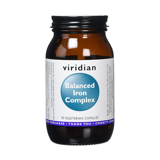 Viridian Balanced Iron Complex 90 Capsules