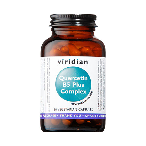 Viridian Quercetin B5 Plus Complex 60 Veggie Capsules