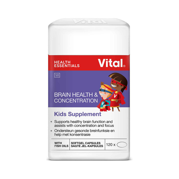 Vital Brain Health & Concentration 120 Capsules