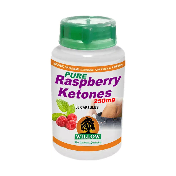 Willow Raspberry Ketone 250mg 60 Capsules