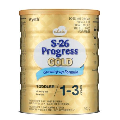 Wyeth S26 Progress Gold Growing-up Milk Vanilla 900g